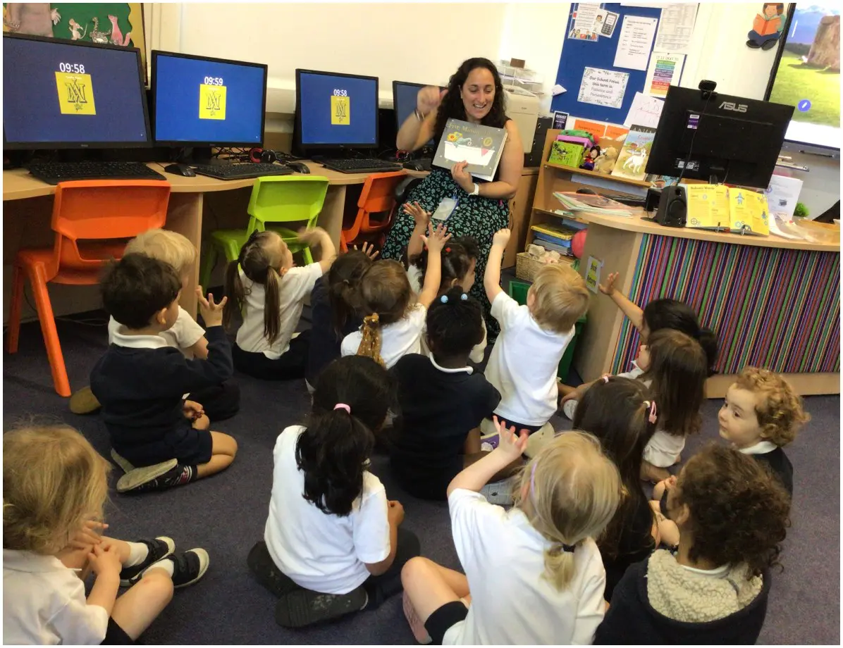 EYFS - Butterfly Class in the Library
