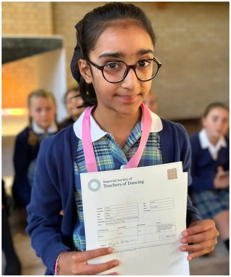 Reeya Street Dance Certificate