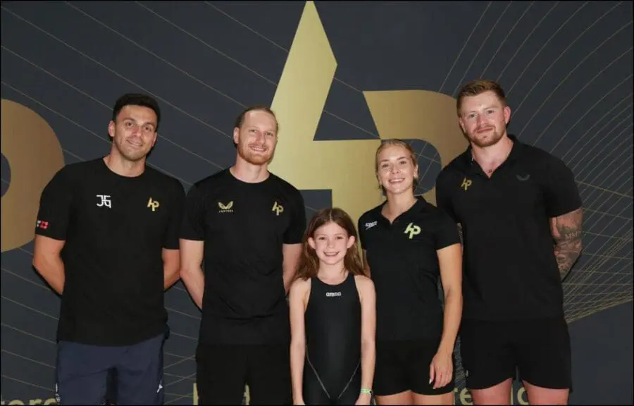 Theia Swimming With Superstars