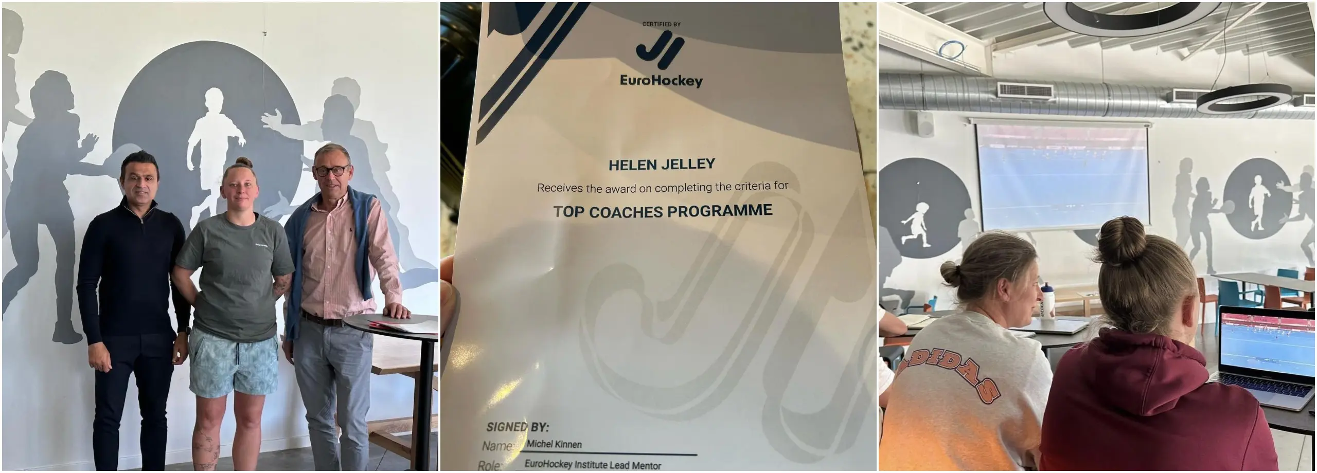 Mrs Jelley - Hockey Qualifications