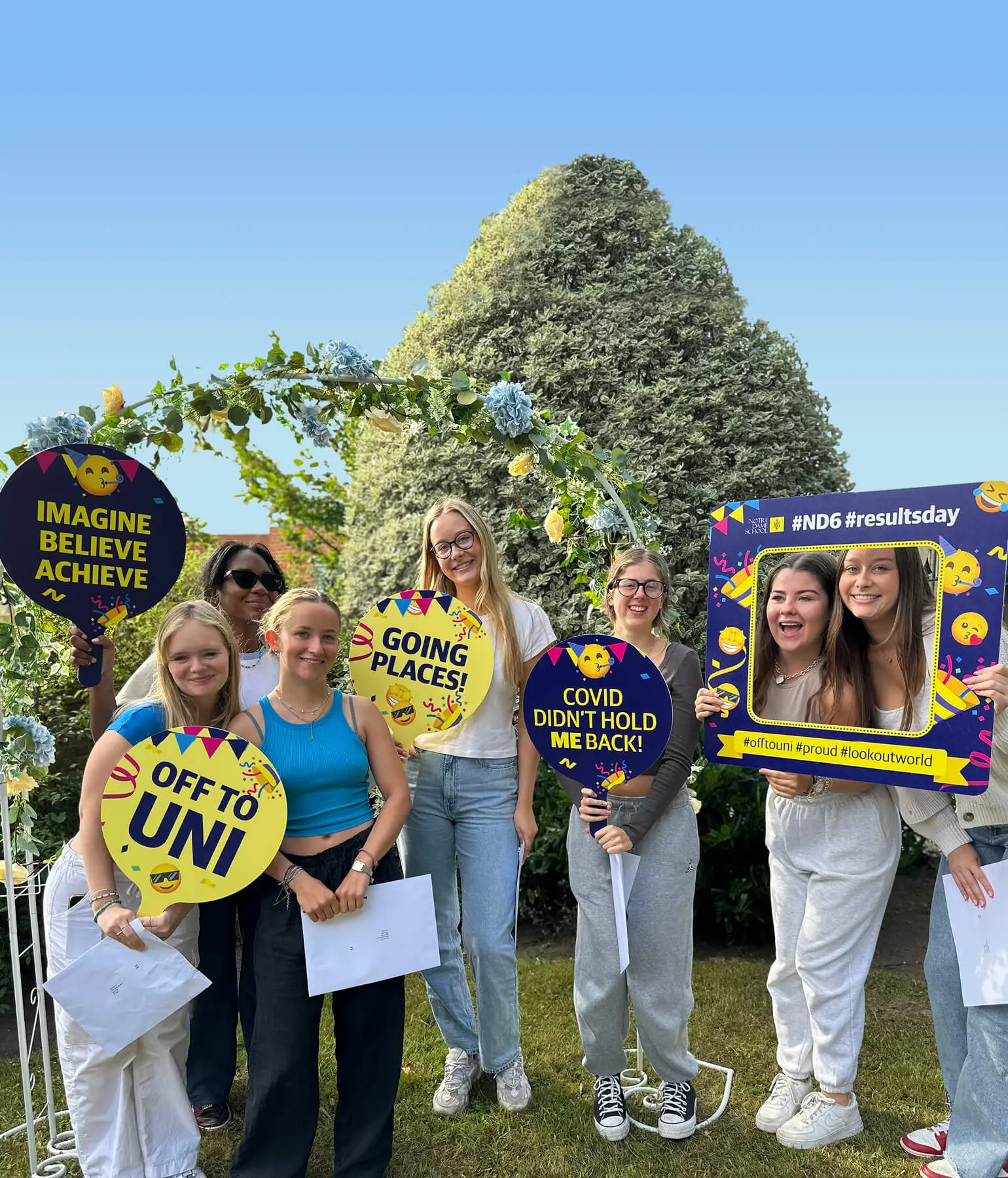 Notre-Dame-Left-Right-Block-Images-Sixth-Form-Resluts-Destinations