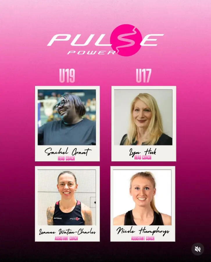 Mrs Lyn Hook - Head Coach U17 Pulse