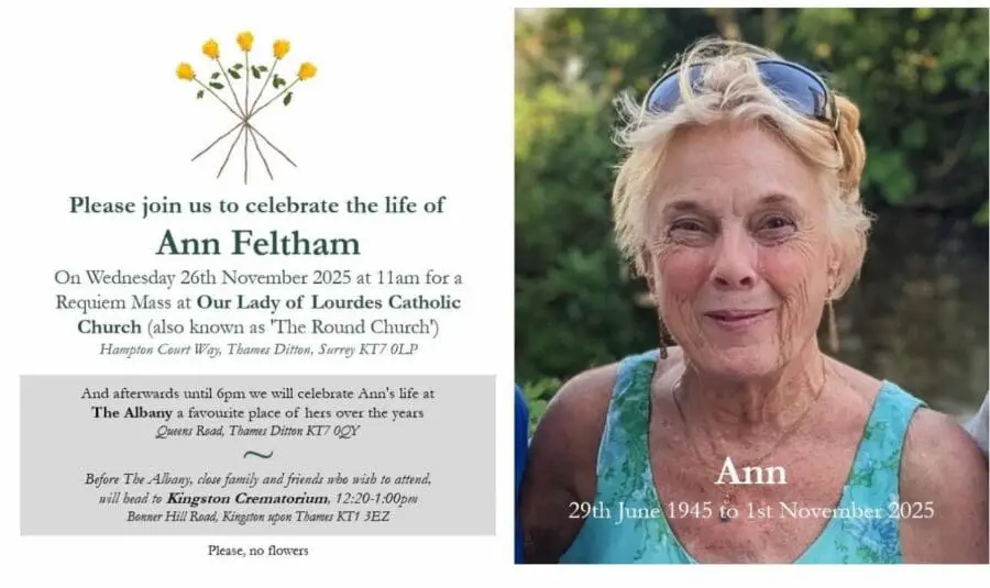RIP Ann Feltham