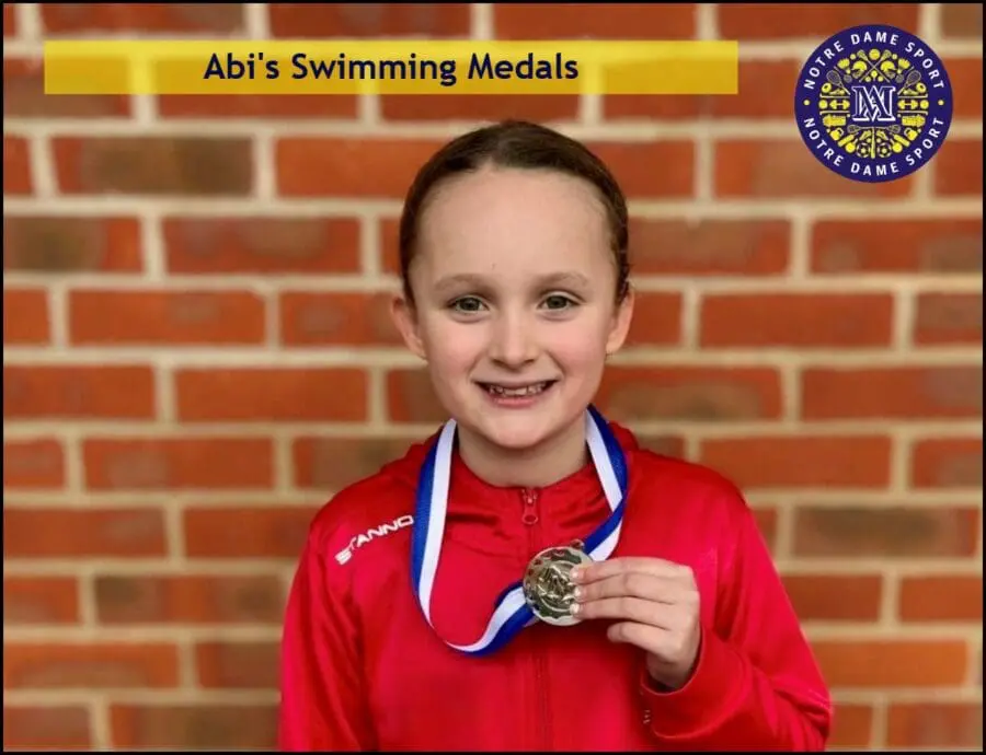 Abi's Swimming Medals