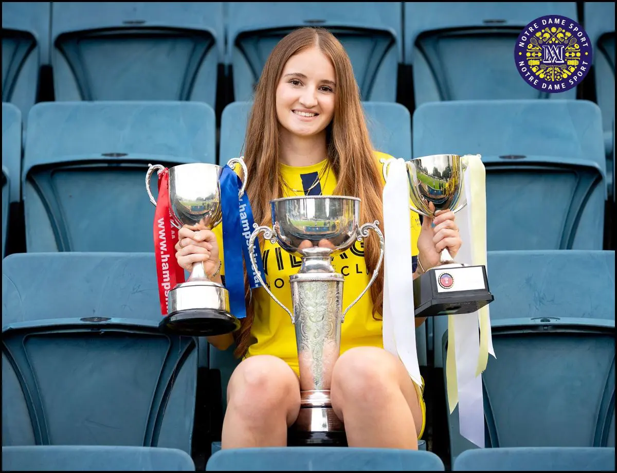 Alumnae Izzy Woodger - Football Cups