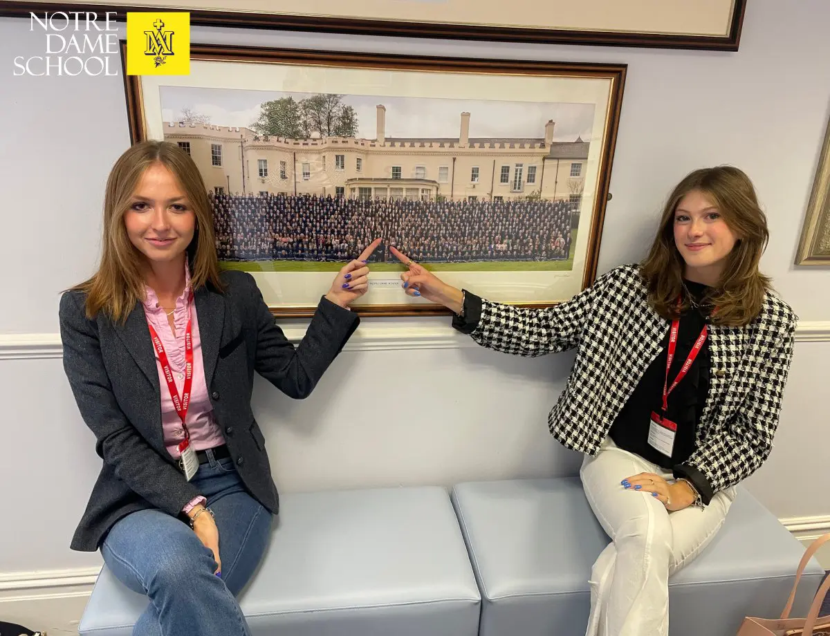 Alumnae Olivia Devenport and Alicia Walden FBOOK