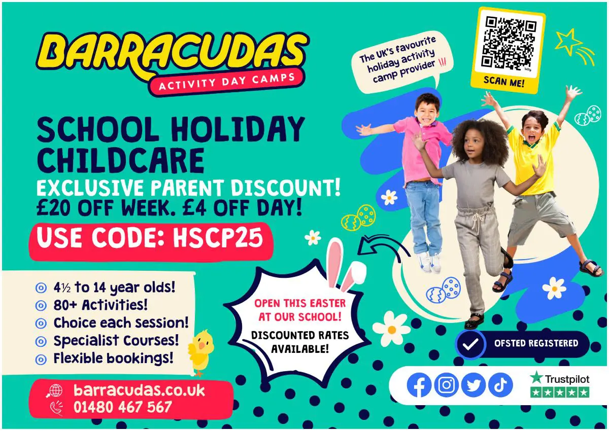 Barracudas School Holiday Childcare Easter 2025