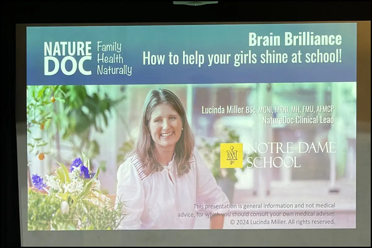 Prep Information Evening with Lucinda Miller