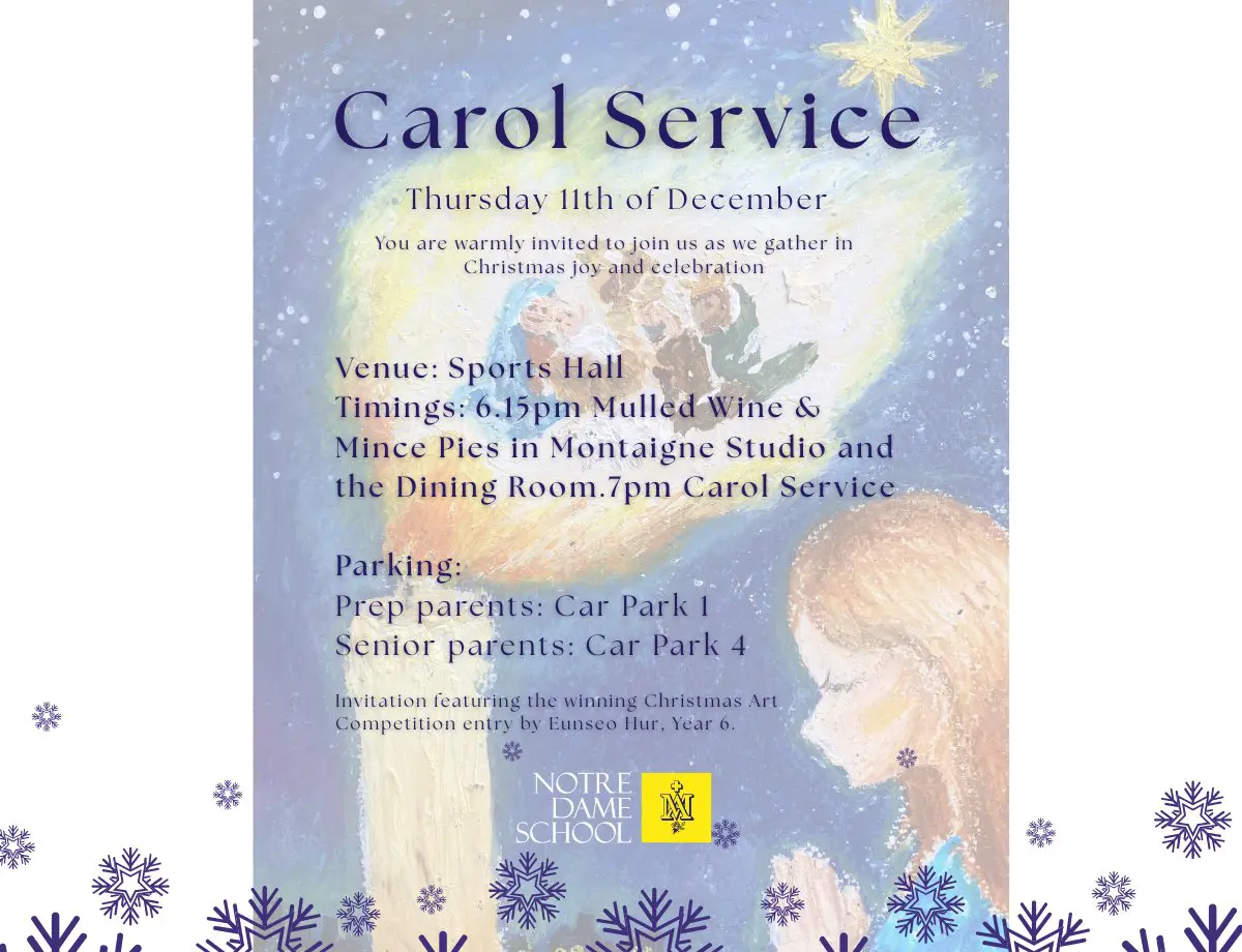 Carol Service invitation