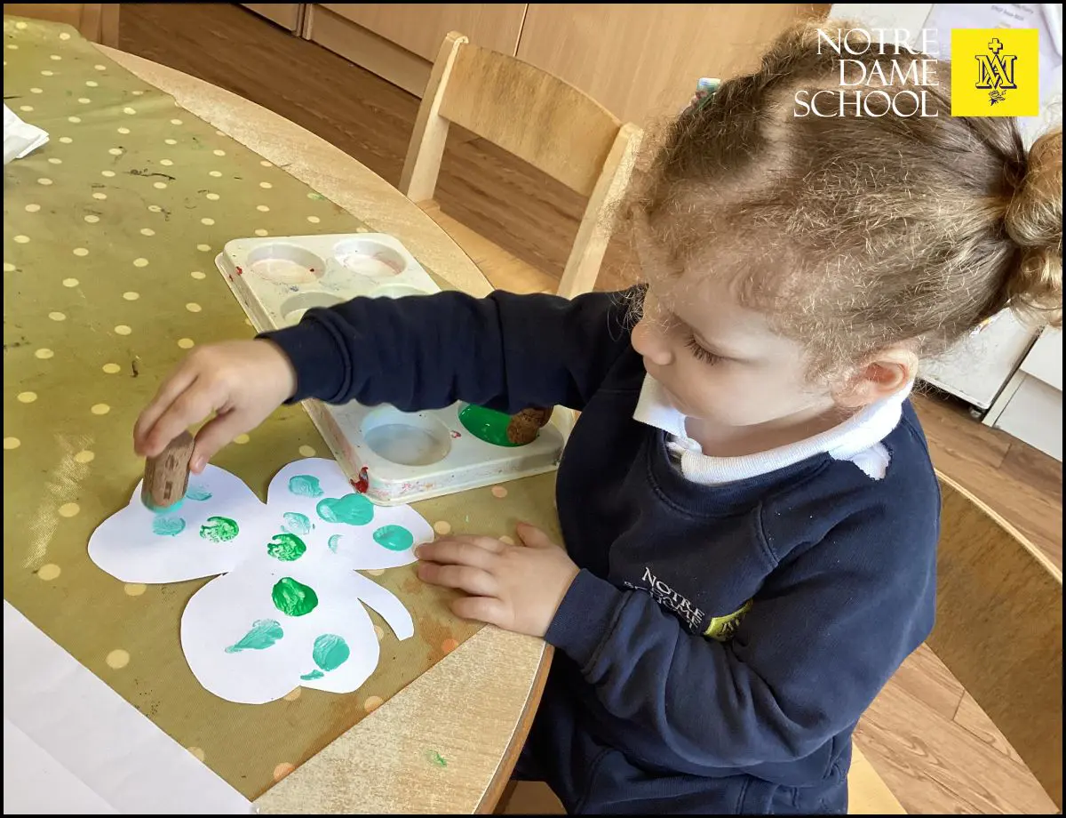 Caterpillars Class News - St Patricks' Day