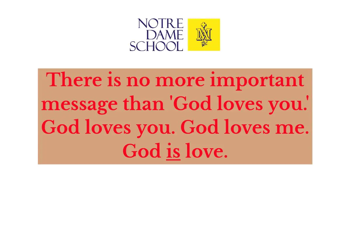 Chaplain's Corner - God is Love