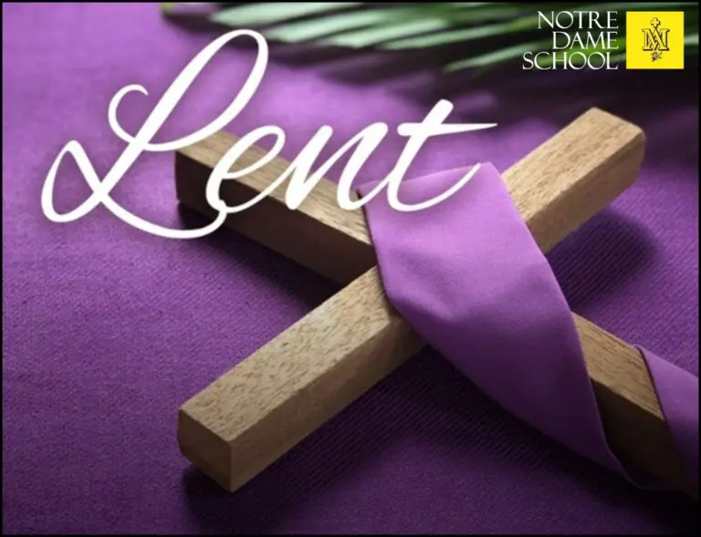 Chaplain's Corner - Lent