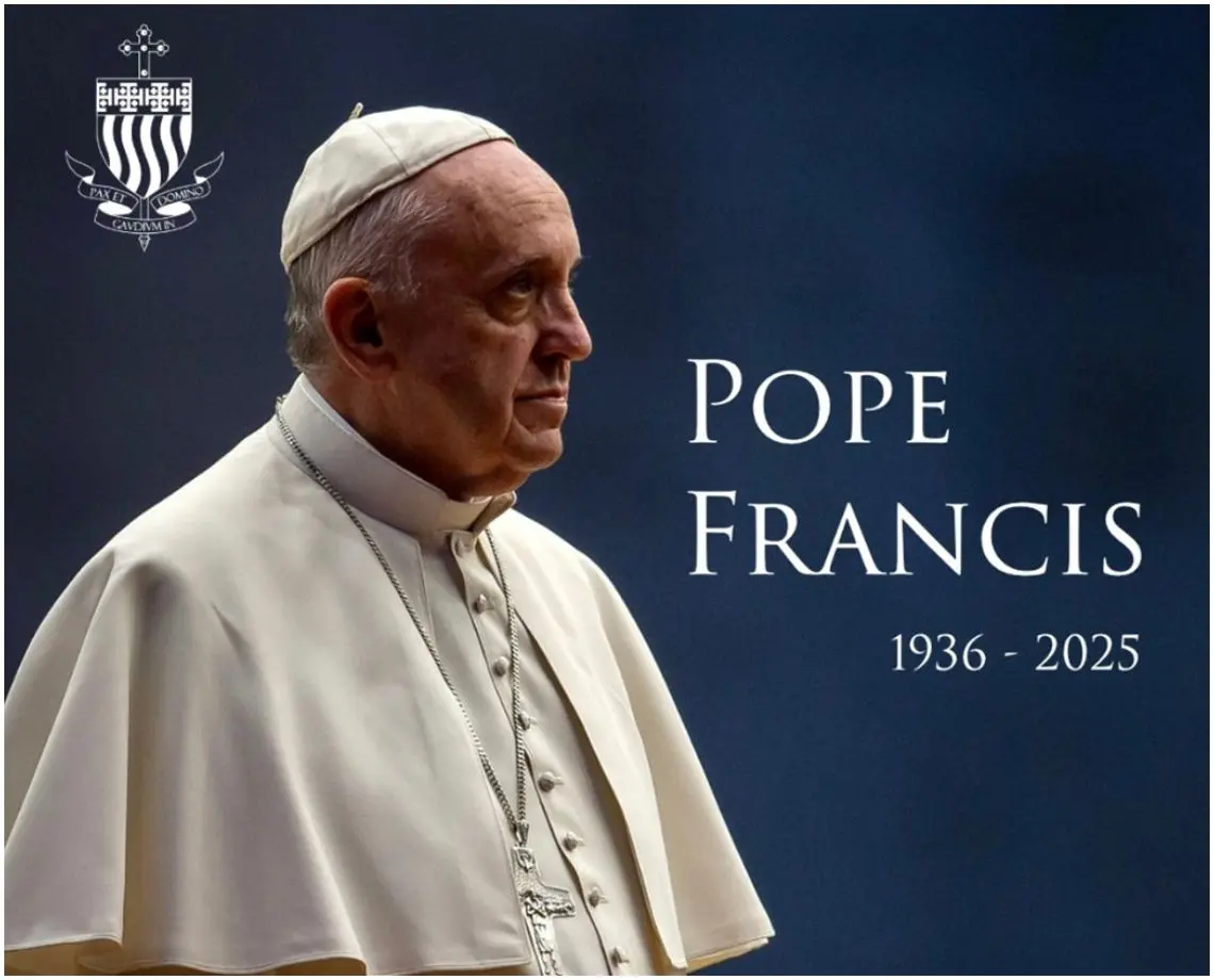 Chaplain's Corner - Pope Francis RIP