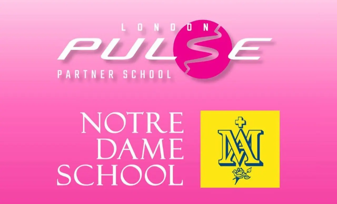 Gold Netball School Partnership with London Pulse