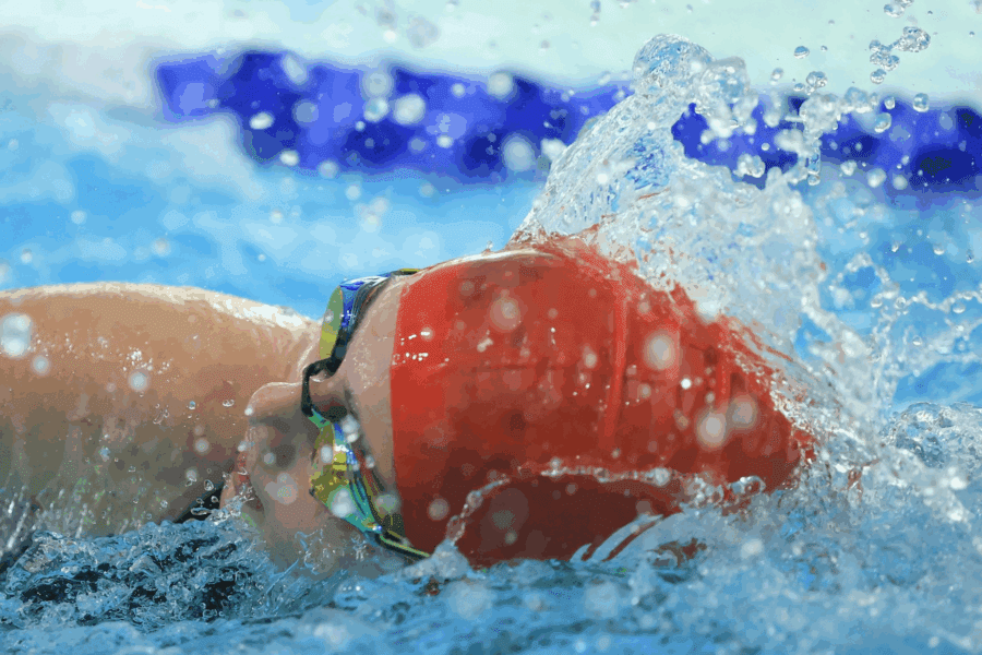 Bronze for Grace V at Open Meet Swim Event