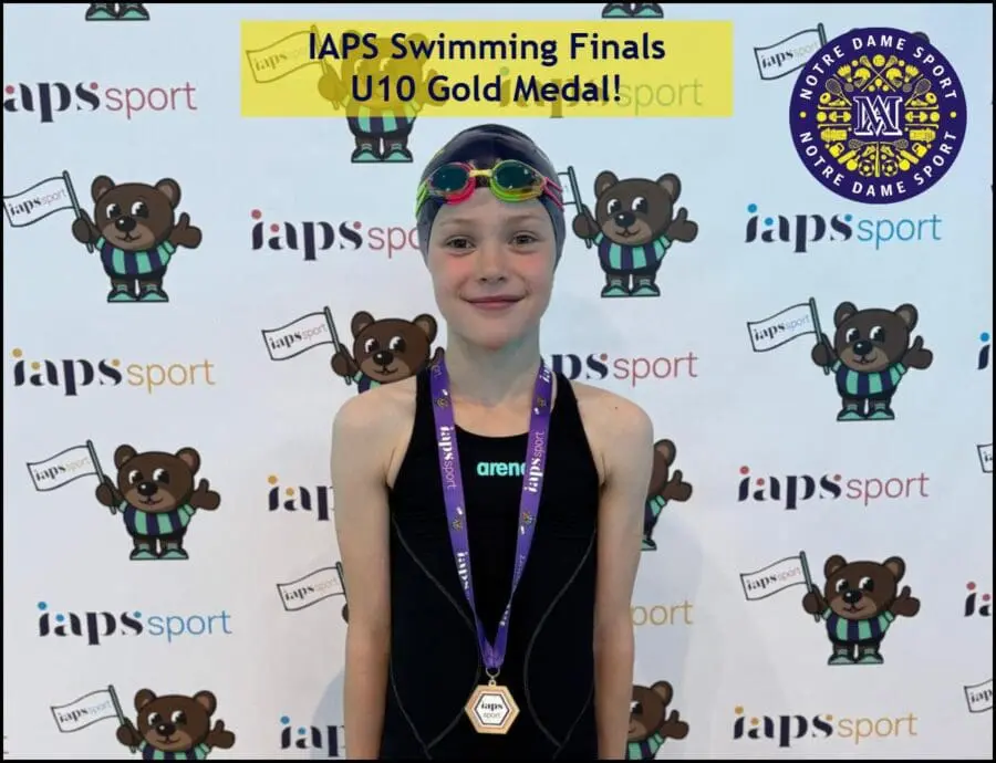 IAPS Swimming Finals U10 GOLD Medal