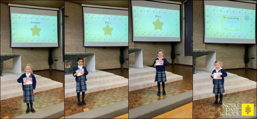Infant Assembly - stars of The Week Feb 2