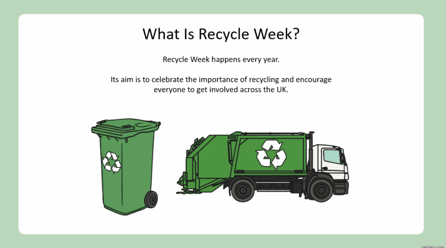 Infant GW Assembly - Recycling Week