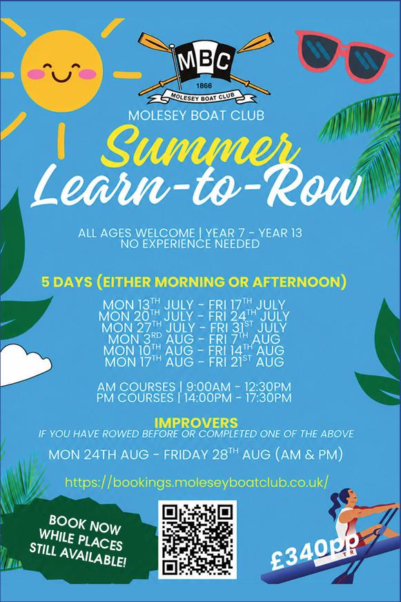 Learn to Row at Molesey RC