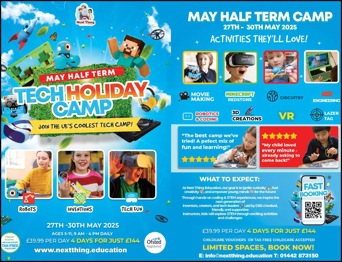 May Half Term Tech Camp