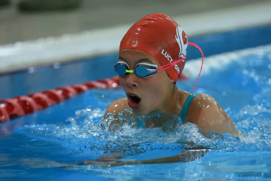 Medals at Open Event Swimming for Lucy P