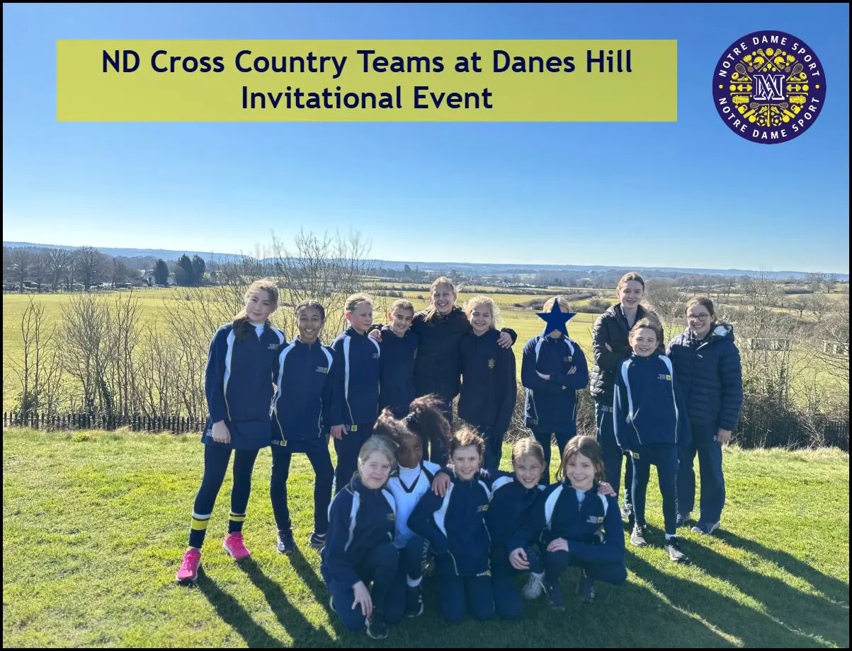 ND Cross Country Team at Danes Hill Invitational Event