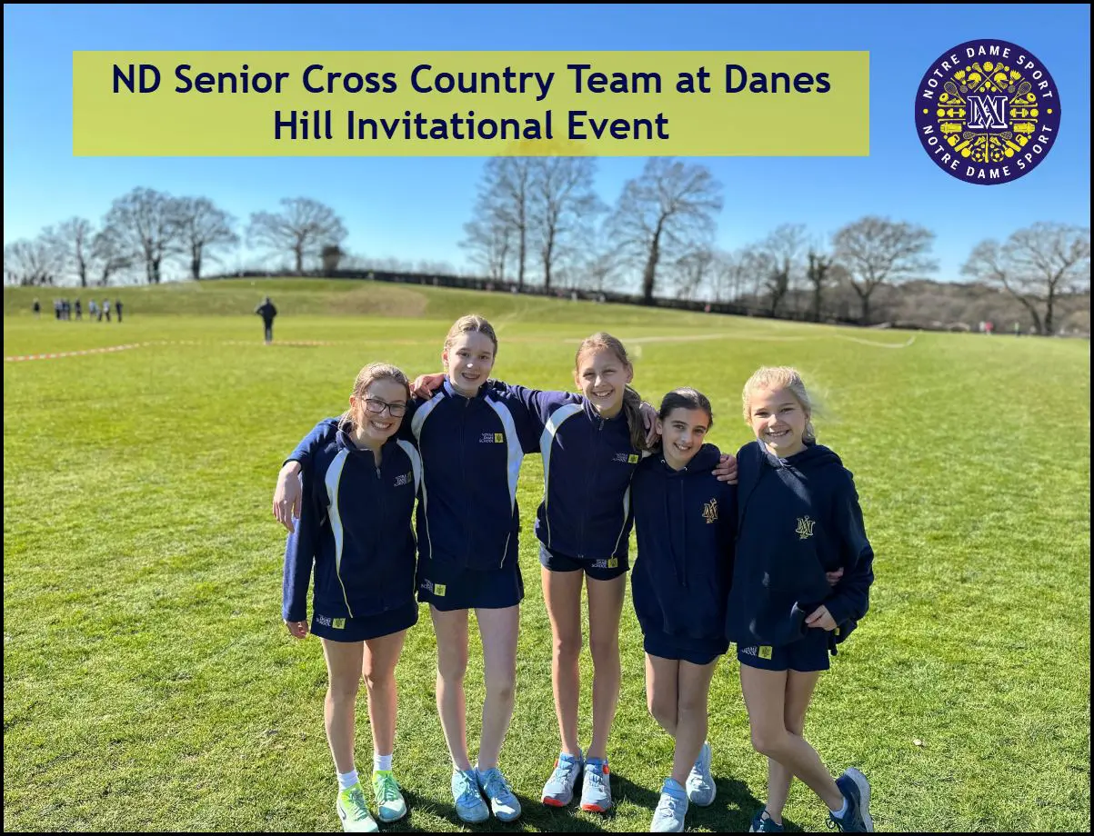 ND Senior Cross Country Team at Danes Hill Event