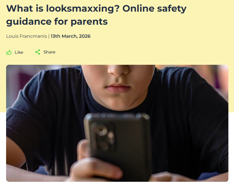 PArent Online Advice - What is Looksmaxxing