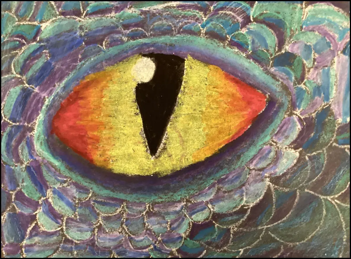 Prep Art - Y4 Dragon Eyes
