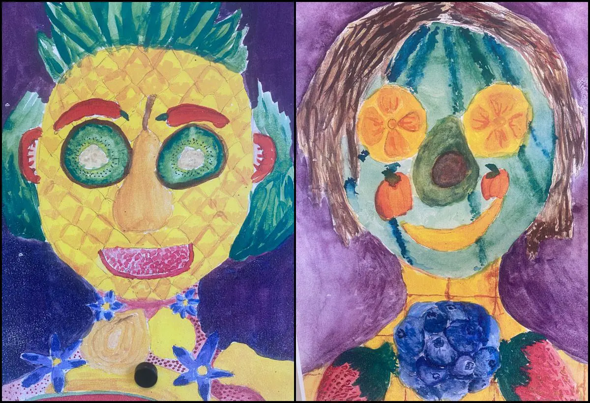 Prep Art - Year 5 Arcimboldo Project