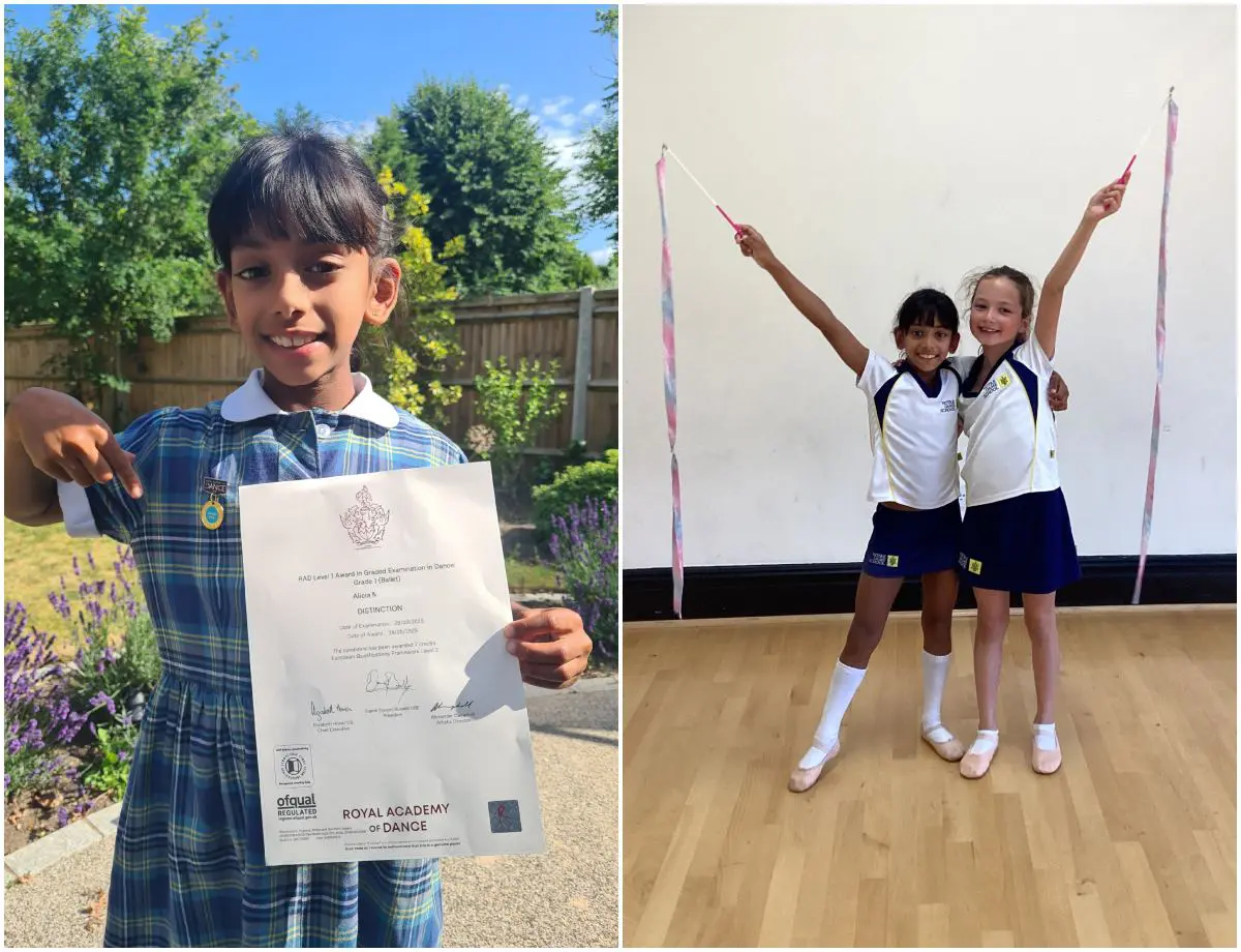 RAD Exam Success Alicia and Freya