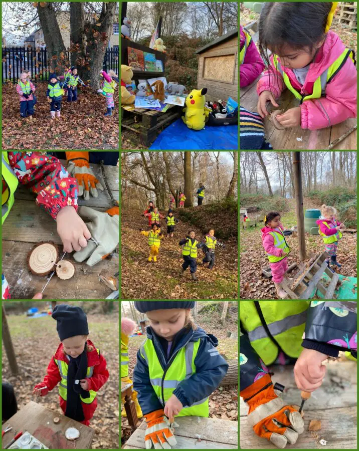 Reception Forest School Dec 3