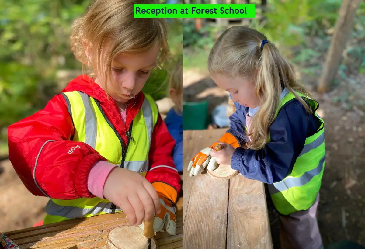 Reception at Forest School Sep 30
