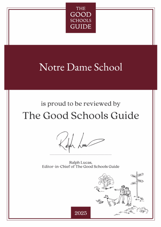 Good Schools Guide Certificate
