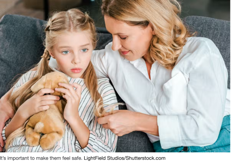 Pareny Online Advice How to talk to children when the news is bleak