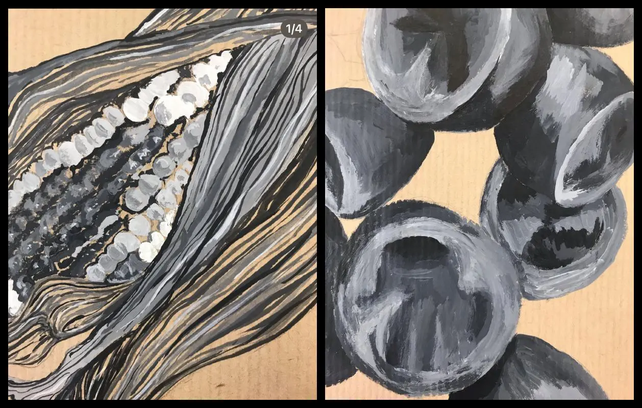 Senior Art Board - Y10 Monochrome