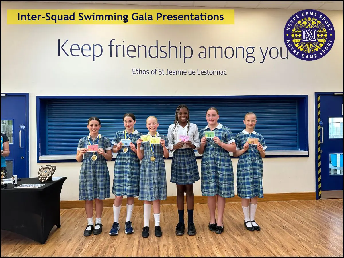 Inter-Squad Swimming Gala Presentations