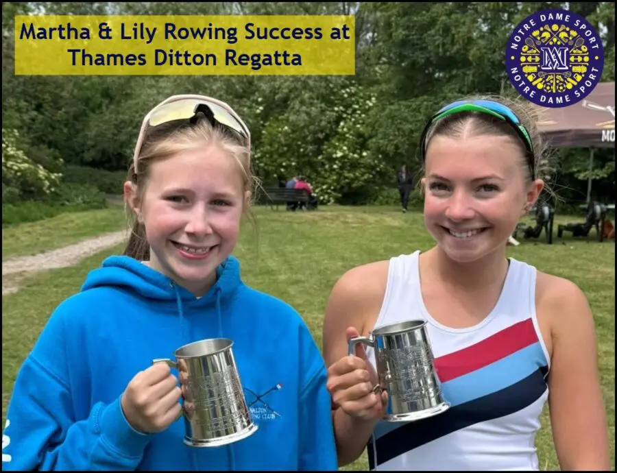 Martha & Lily Rowing Success at Thames Ditton Regatta