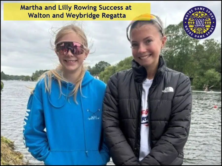 Martha and Lilly Rowing Success at Walton and Weybridge Regatta