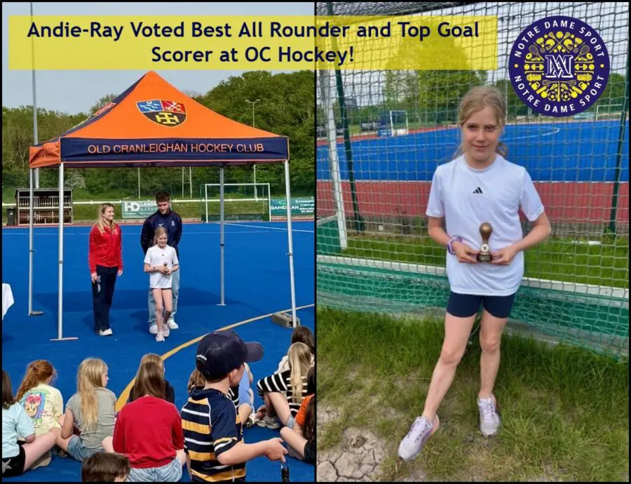 Andie-Ray Voted Best All Rounder and Top Goal Scorer at OC Hockey!
