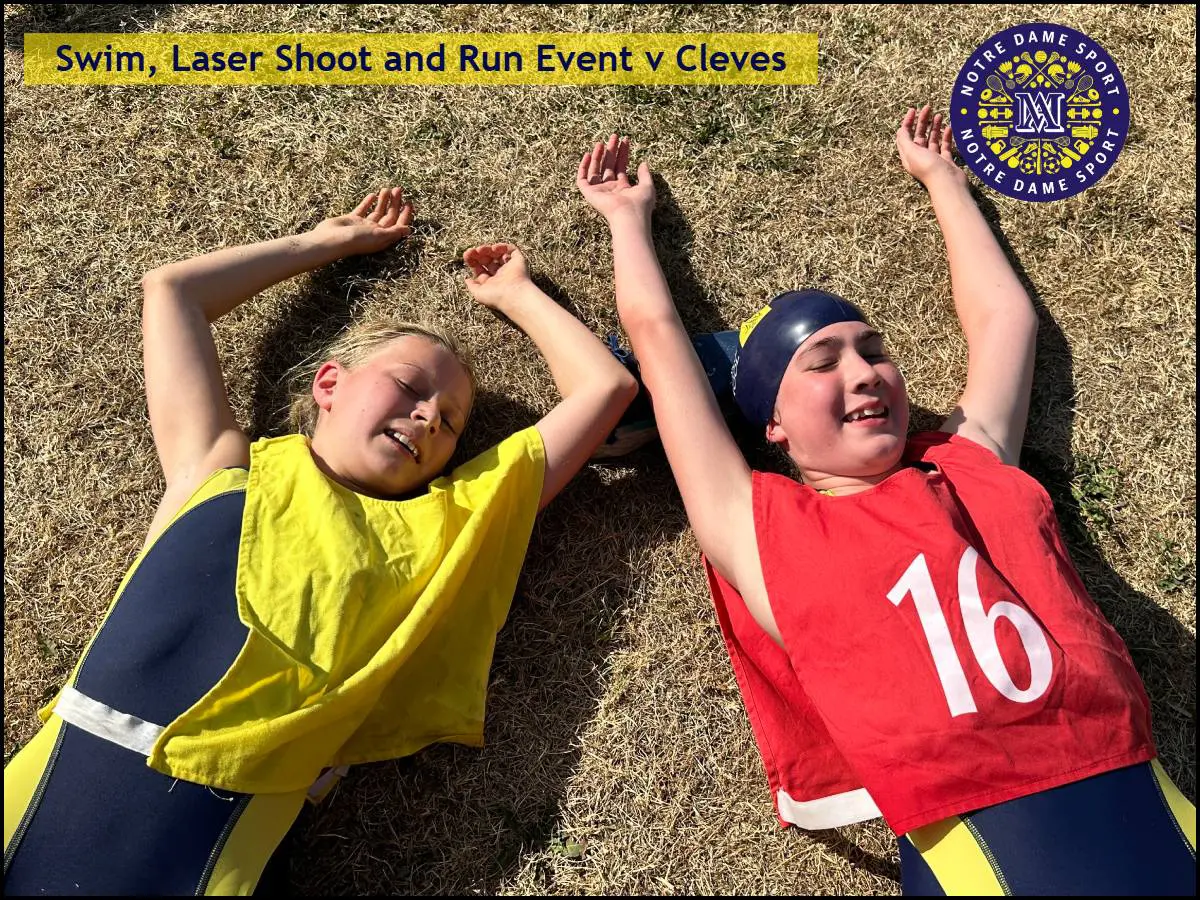 Swim, Laser Shoot and Run Event v Cleves