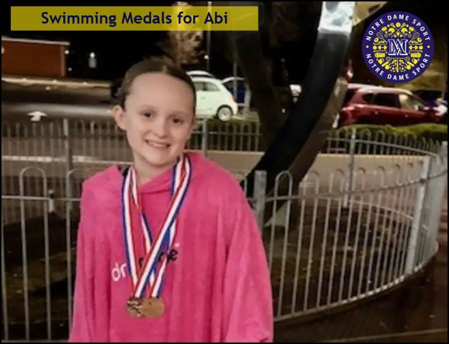 Swimming Medals for Abi