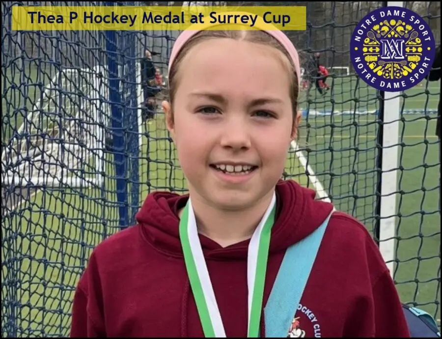 Thea P Hockey Medal at Surrey Cup