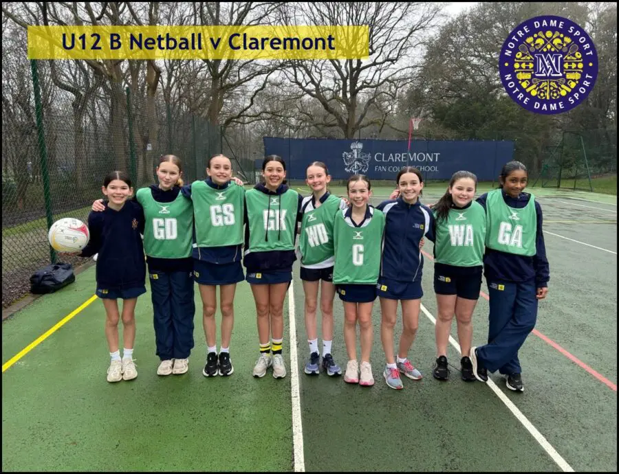 U12 B Netball v Claremont