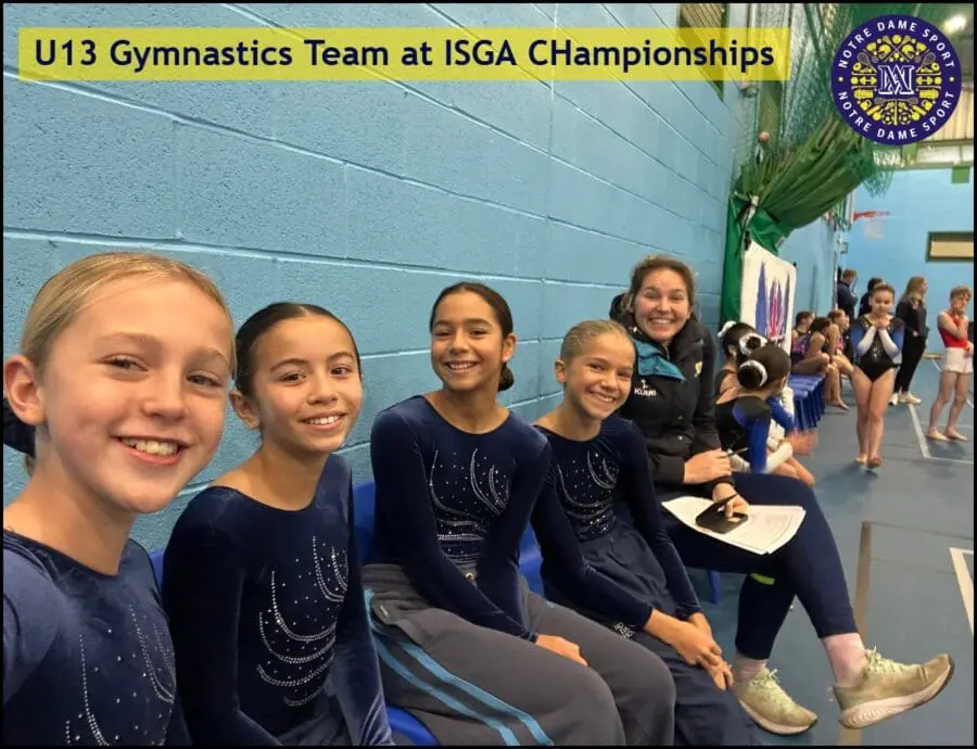 U13 Gymnastics Team at ISGA Championships