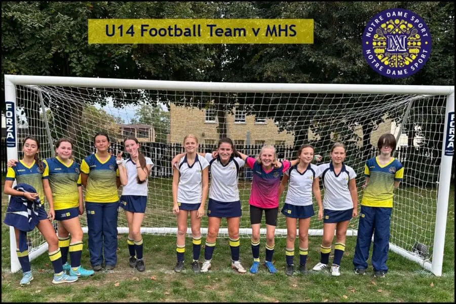 U14 Football Team v Manor House