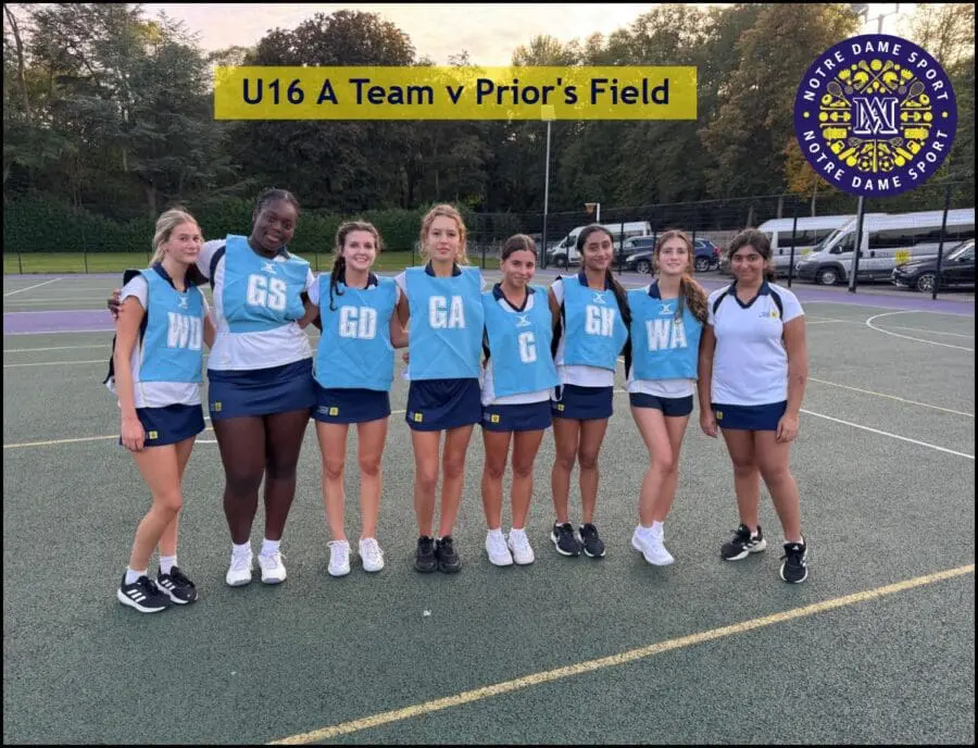 Sports Posts U16 A Netball Team v Priorsfield