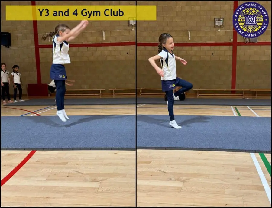Sports Posts Y3 and 4 Gym Club