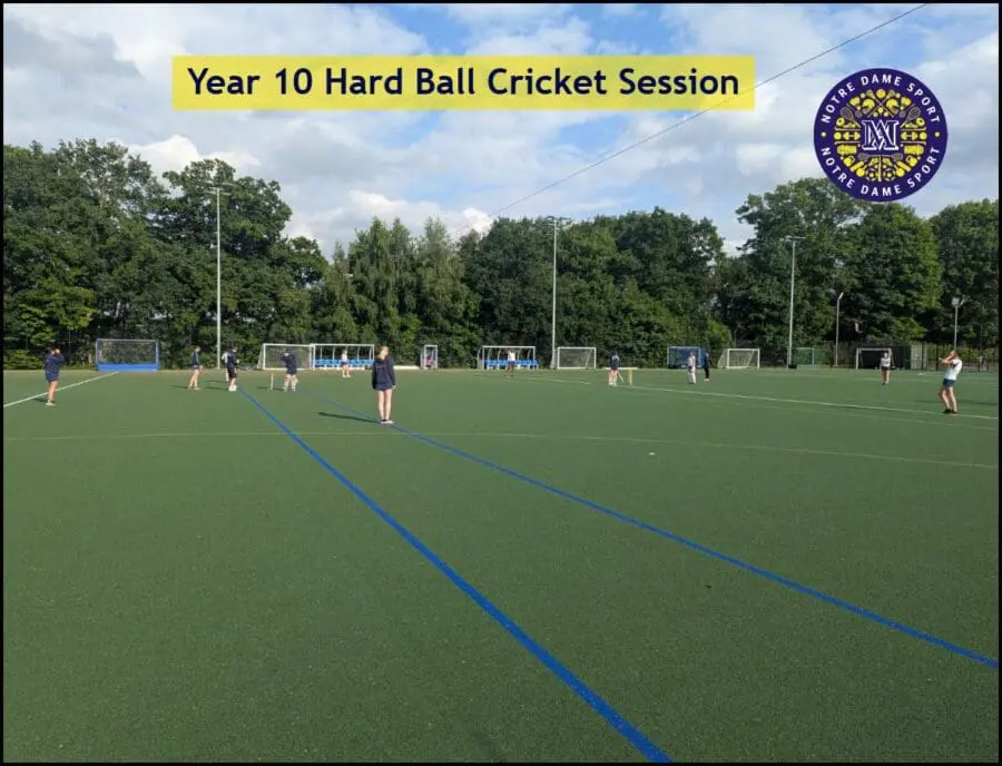 Sports Posts Year 10 Hard Ball Cricket Session