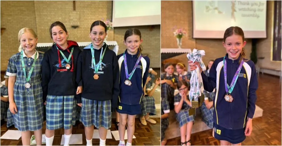 IAPS Swimming Medals